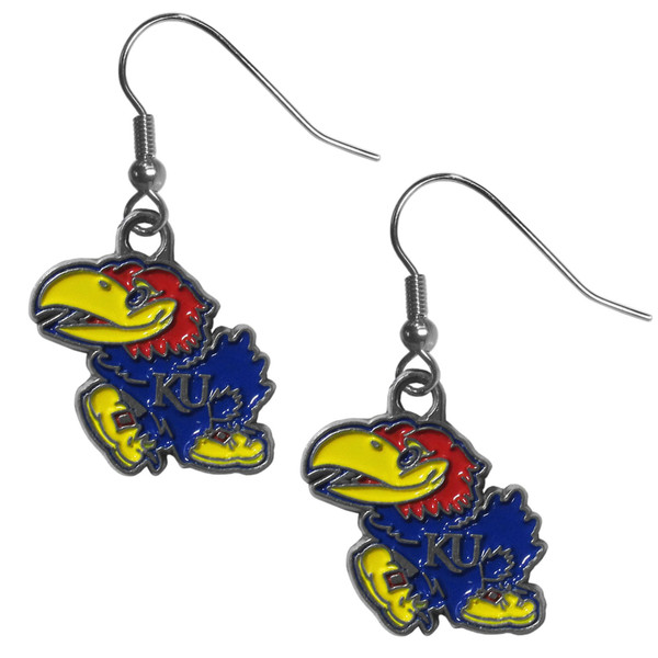 Kansas Jayhawks Dangle Earrings