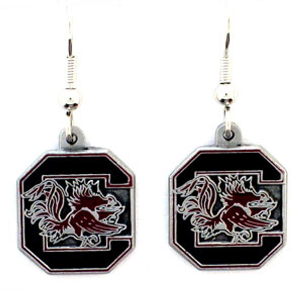 S. Carolina Gamecocks Dangle Earrings