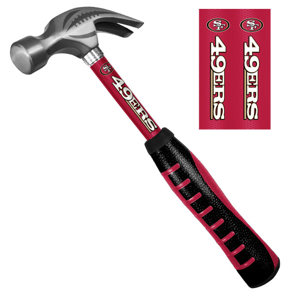 NFL - San Francisco 49ers Hammer 16" x 7" x 2" - Primary Logo and Wordmark