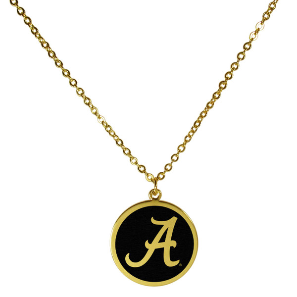 Alabama Crimson Tide Gold Tone Necklace
