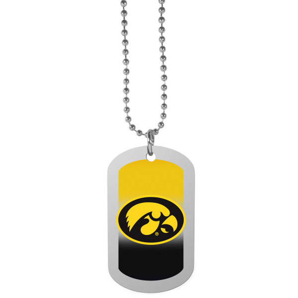 Iowa Hawkeyes Team Tag Necklace