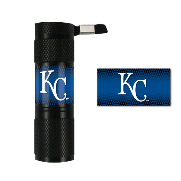 MLB - Kansas City Royals Flashlight 7" x 6" x 1" - "KC" Logo