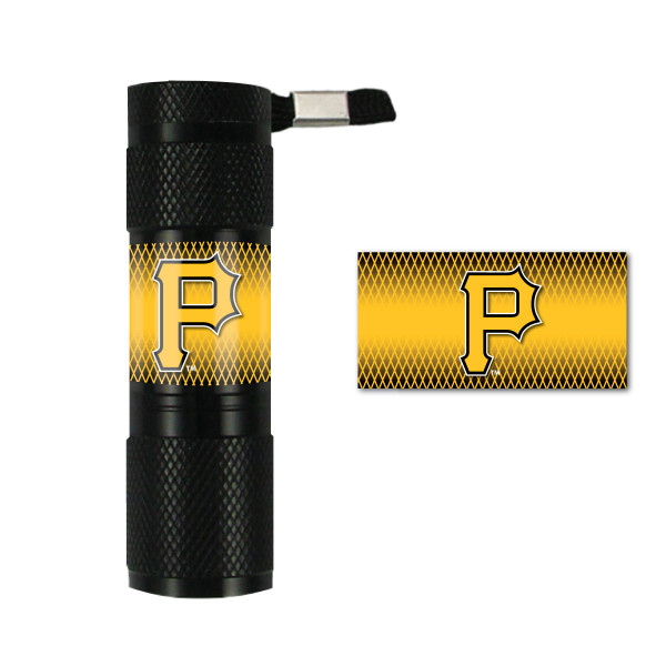 MLB - Pittsburgh Pirates Flashlight 7" x 6" x 1" - "P" Primary Logo