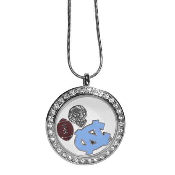 N. Carolina Tar Heels Locket Necklace