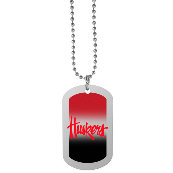 Nebraska Cornhuskers Team Tag Necklace