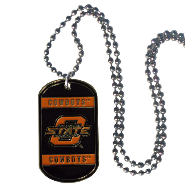 Oklahoma State Cowboys Tag Necklace