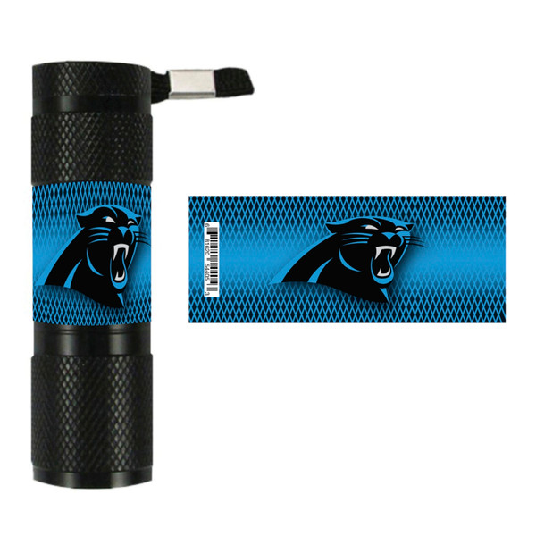 Carolina Panthers Flashlight Panther Primary Logo Blue
