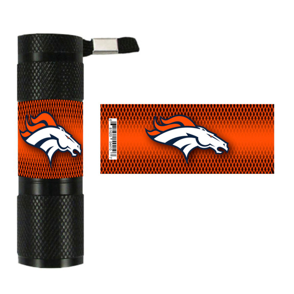 Denver Broncos Flashlight Bronco Head Primary Logo Orange