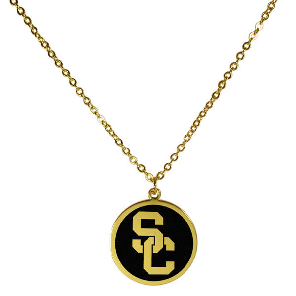 USC Trojans Gold Tone Necklace