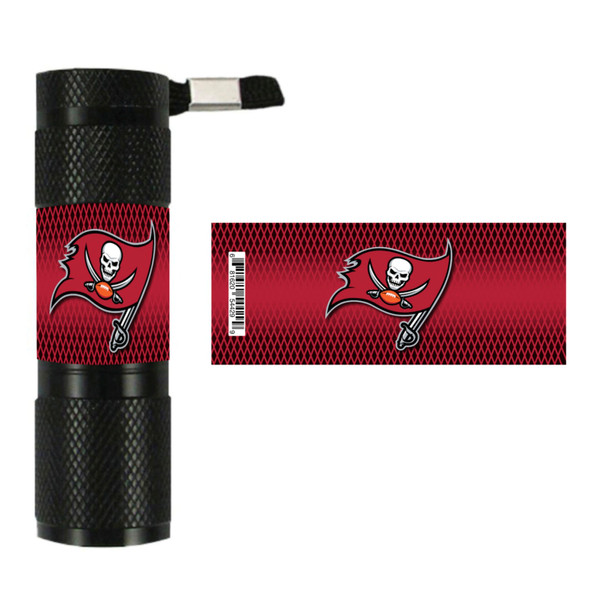 Tampa Bay Buccaneers Flashlight Pirate Flag Primary Logo Pewter