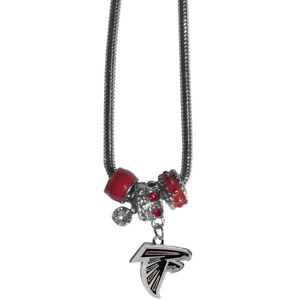 Atlanta Falcons Euro Bead Necklace