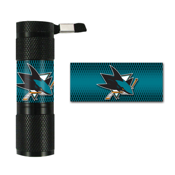 NHL - San Jose Sharks Flashlight 7" x 6" x 1" - Sharks Primary Logo