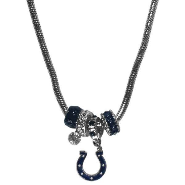 Indianapolis Colts Euro Bead Necklace