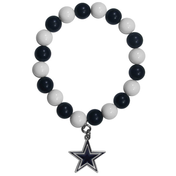 Dallas Cowboys Fan Bead Bracelet