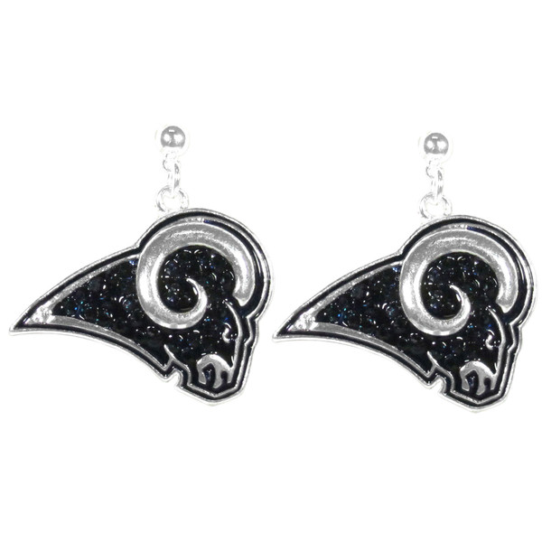 Los Angeles Rams Crystal Stud Earrings