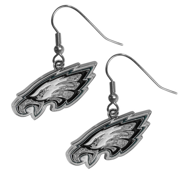 Philadelphia Eagles Chrome Dangle Earrings