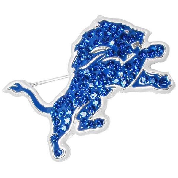 Detroit Lions Crystal Pin