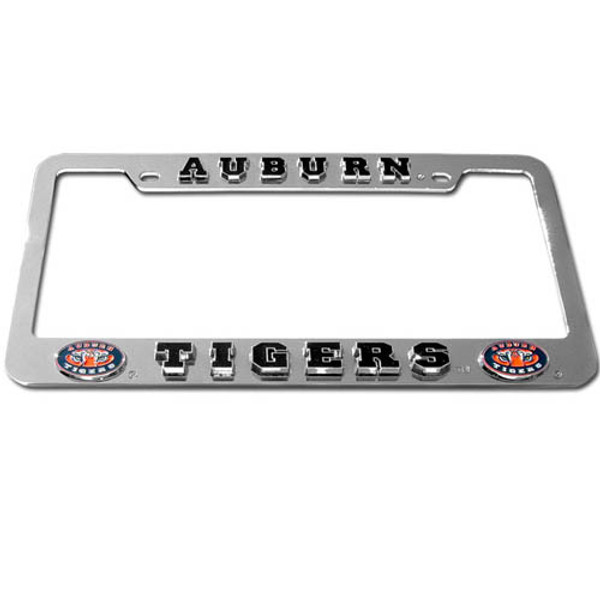 Auburn Tigers Deluxe Tag Frame