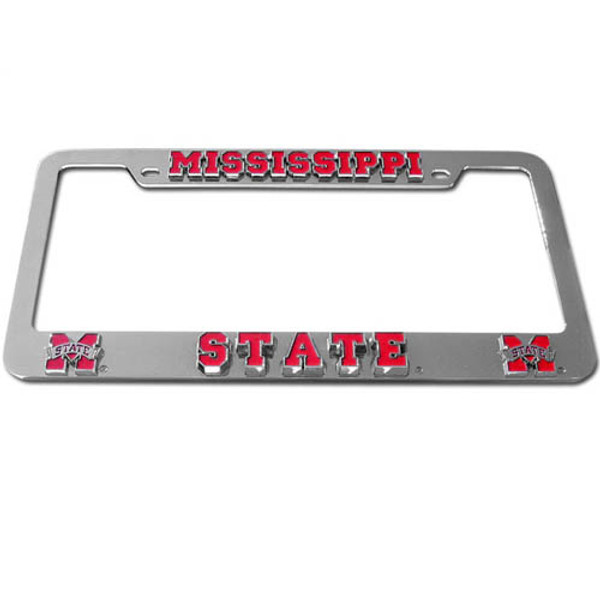 Mississippi St. Bulldogs Deluxe Tag Frame