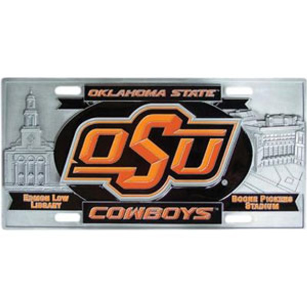 Oklahoma State Cowboys Collector's License Plate