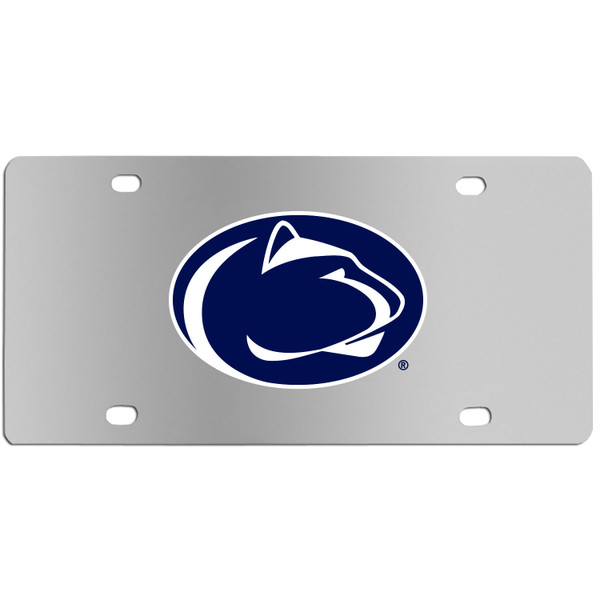 Penn St. Nittany Lions Steel License Plate Wall Plaque