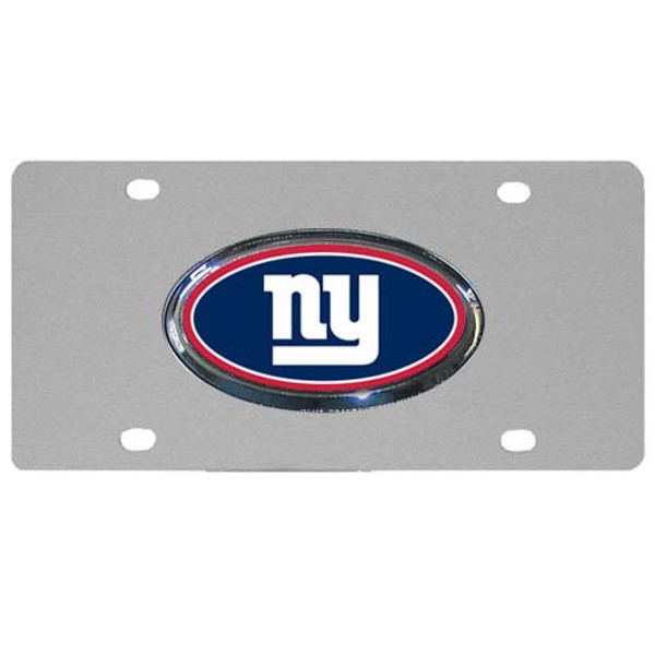 New York Giants Steel License Plate, Dome