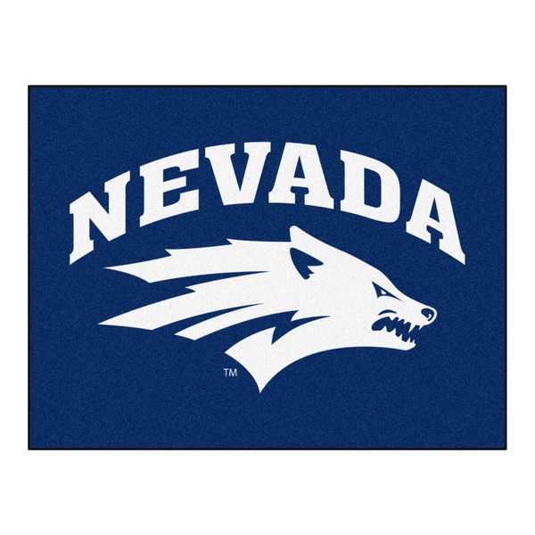 University of Nevada - Nevada Wolfpack All-Star Mat "Nevada & Wolf" Logo Navy