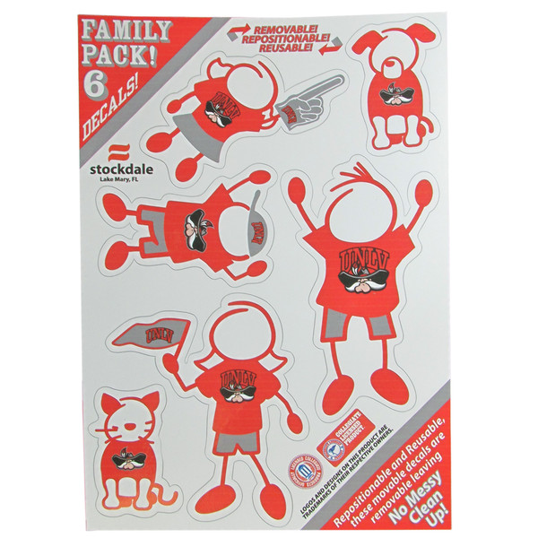UNLV Rebels Family Decal Set Small