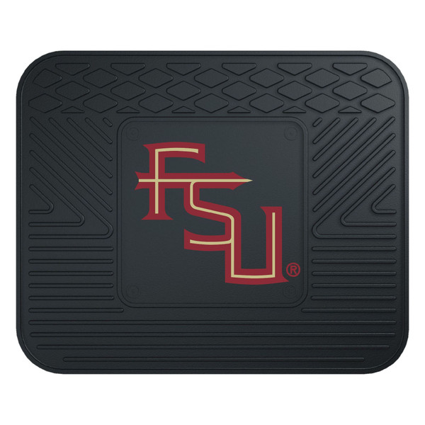 Florida State University - Florida State Seminoles Utility Mat FSU Alternate Logo Black