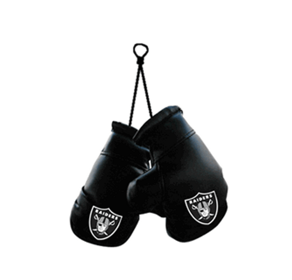 LAS VEGAS RAIDERS MINI BOXING GLOVES