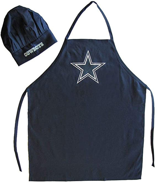 Dallas Cowboys Apron and Chef Hat Set