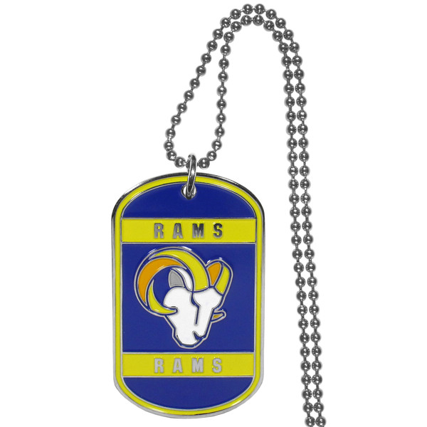 Los Angeles Rams Tag Necklace