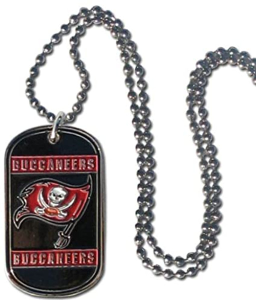 Tampa Bay Buccaneers Tag Necklace