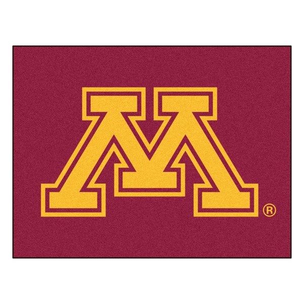 University of Minnesota - Minnesota Golden Gophers All-Star Mat Block M Primary Logo Maroon