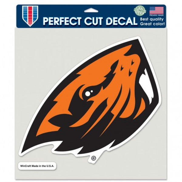 Oregon State Beavers Decal 8x8 Die Cut Color