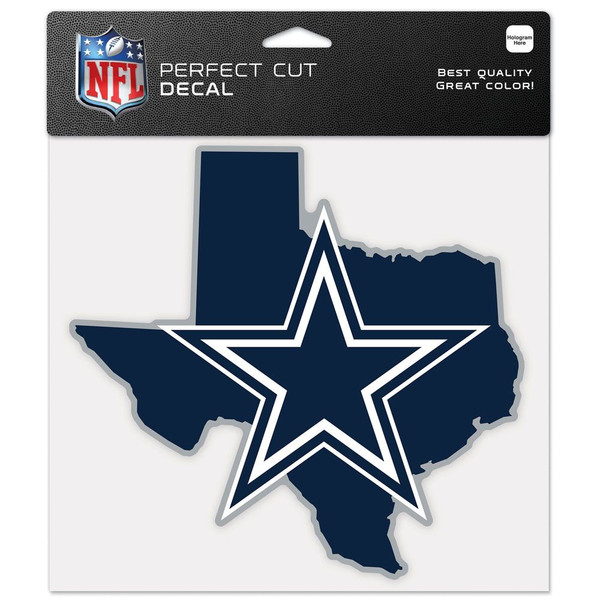 Dallas Cowboys Decal 8x8 Perfect Cut Camo
