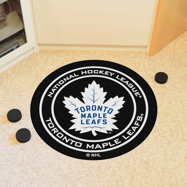 NHL - Toronto Maple Leafs Puck Mat 27" diameter