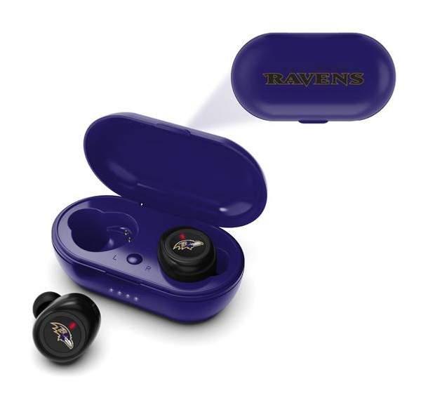 Baltimore Ravens True Wireless Bluetooth Earbuds II