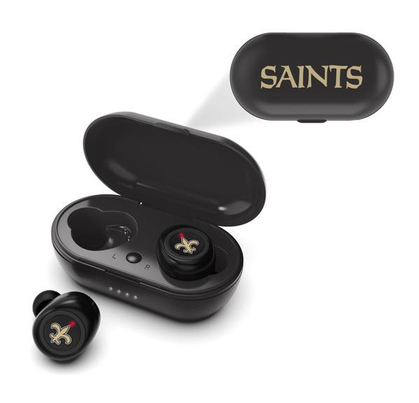 New Orleans Saints True Wireless Bluetooth Earbuds II