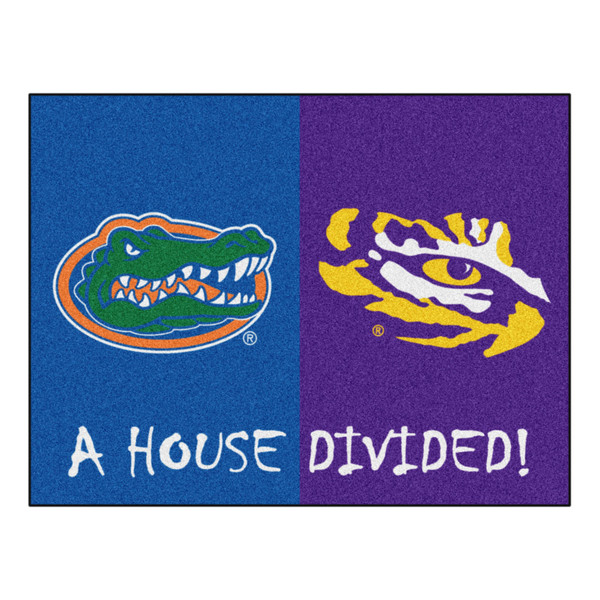 House Divided - Florida / LSU - House Divided - Florida / LSU House Divided House Divided Mat House Divided Multi