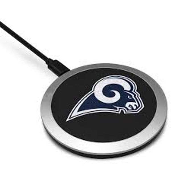 Los Angeles Rams Wireless Charging Pad Round