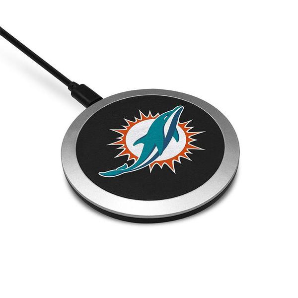 Miami Dolphins Wireless Charging Pad Round