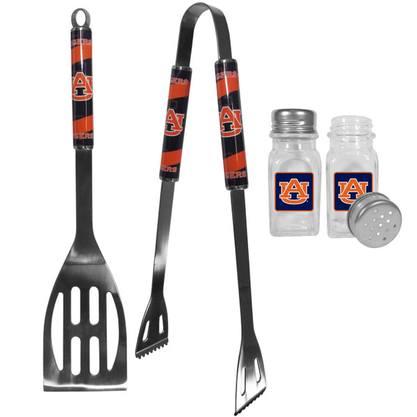 Auburn Tigers 2pc BBQ Set with Salt & Pepper Shakers