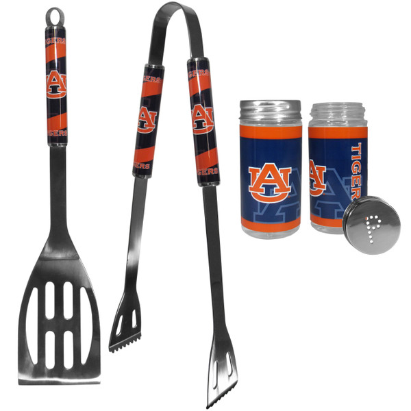 Auburn Tigers 2pc BBQ Set with Tailgate Salt & Pepper Shakers