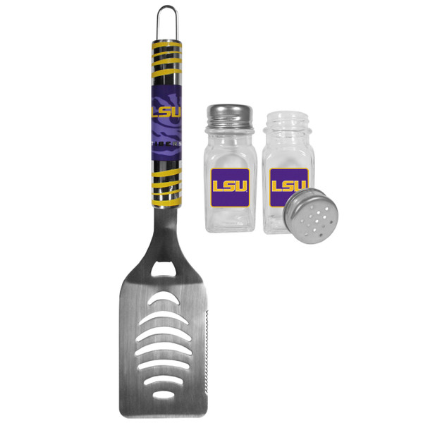 LSU Tigers Tailgater Spatula and Salt and Pepper Shaker Set