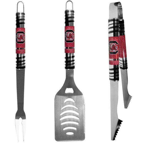 S. Carolina Gamecocks 3 pc Tailgater BBQ Set