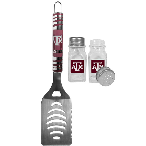 Texas A & M Aggies Tailgater Spatula and Salt and Pepper Shaker Set