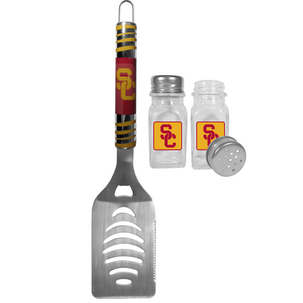USC Trojans Tailgater Spatula and Salt and Pepper Shaker Set