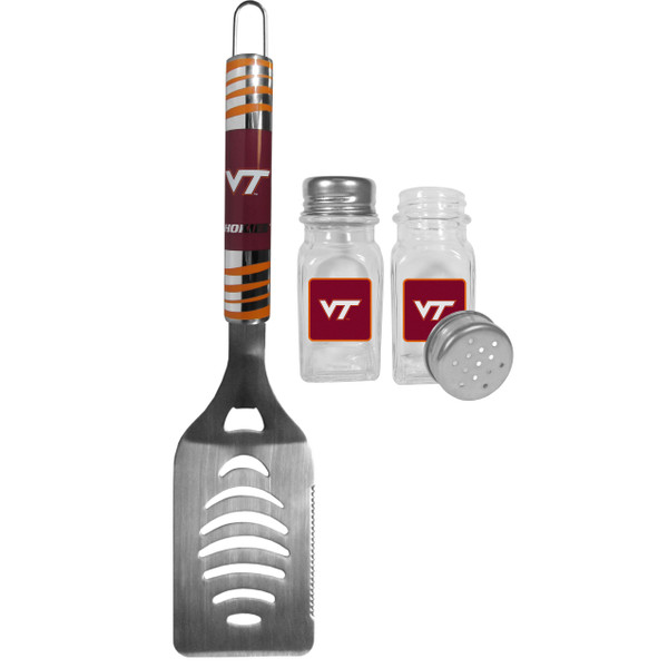 Virginia Tech Hokies Tailgater Spatula and Salt and Pepper Shaker Set