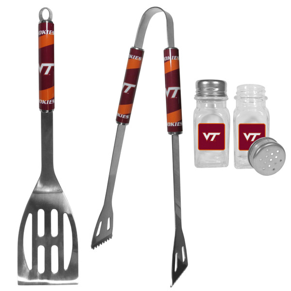 Virginia Tech Hokies 2pc BBQ Set with Salt & Pepper Shakers